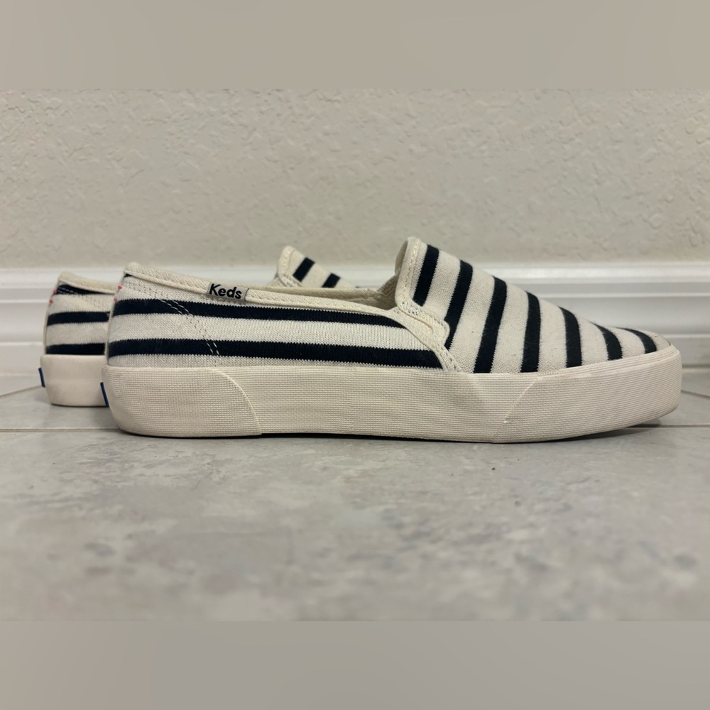 KEDS x HATCH - BATEAU STRIPE SLIP-ON - SIZE 8W